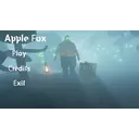 In-game title menu view